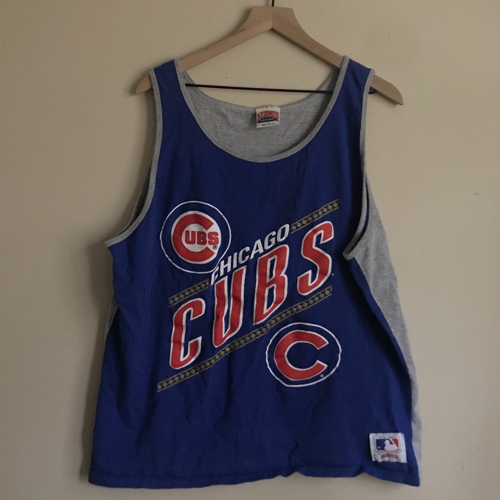 •nutmeg vintage 80’s cubs tank top•